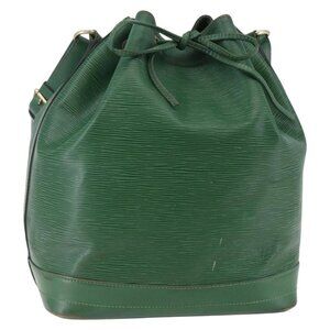 LOUIS VUITTON Epi Noe Shoulder Bag Green M44004 LV Auth 144022